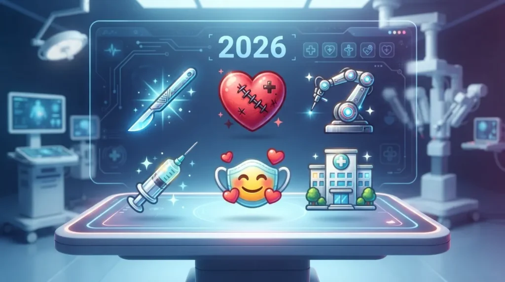Trending Surgery-Related Emojis in 2026