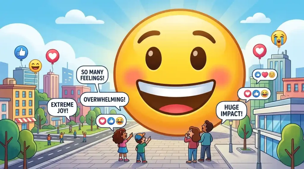 What Does Giant Emoji Mean