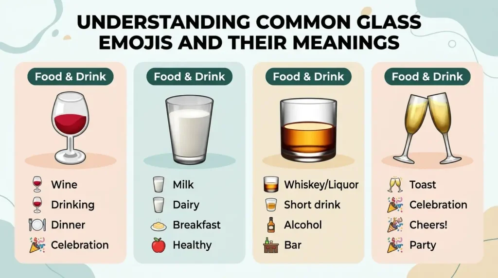  What Does Glass's Emoji Meaning Mean