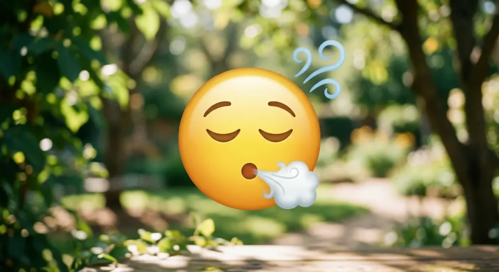 What Does the Deep Breath Emoji Mean