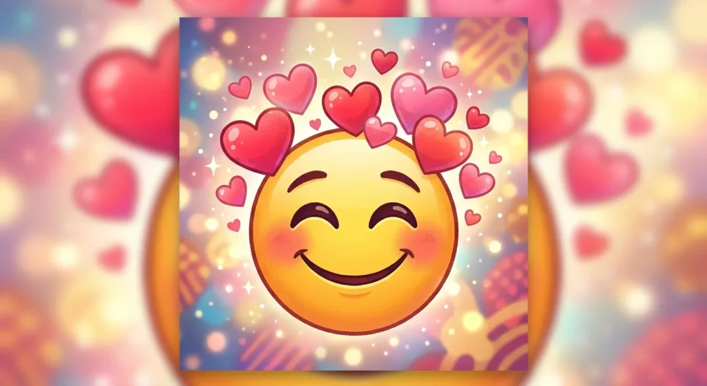 What Does the Hearts Face Emoji Mean