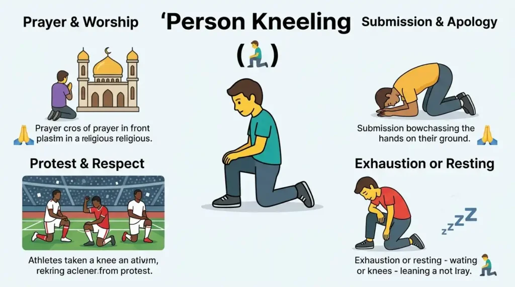 What Does the Kneel Emoji Mean