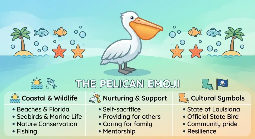 What Does the Pelican Emoji Mean