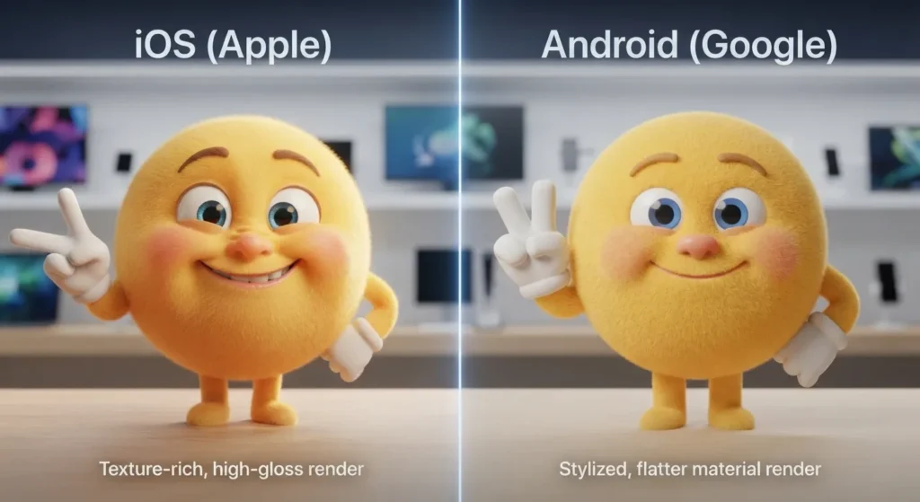 Why Do Nuh Uh Emoji Look Different on iPhone and Android