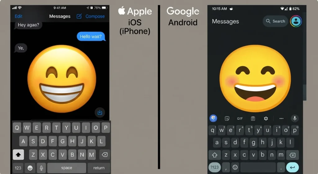 Why Does Emoji Look Different on iPhone and Android