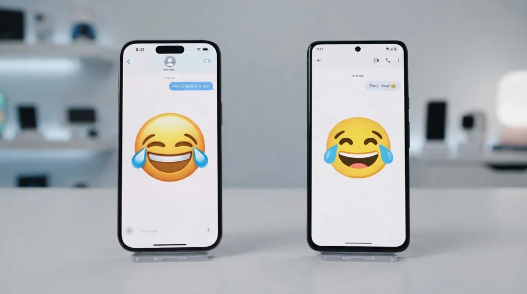 Why Does Laughing Emoji iPhone Look Different on iPhone and Android