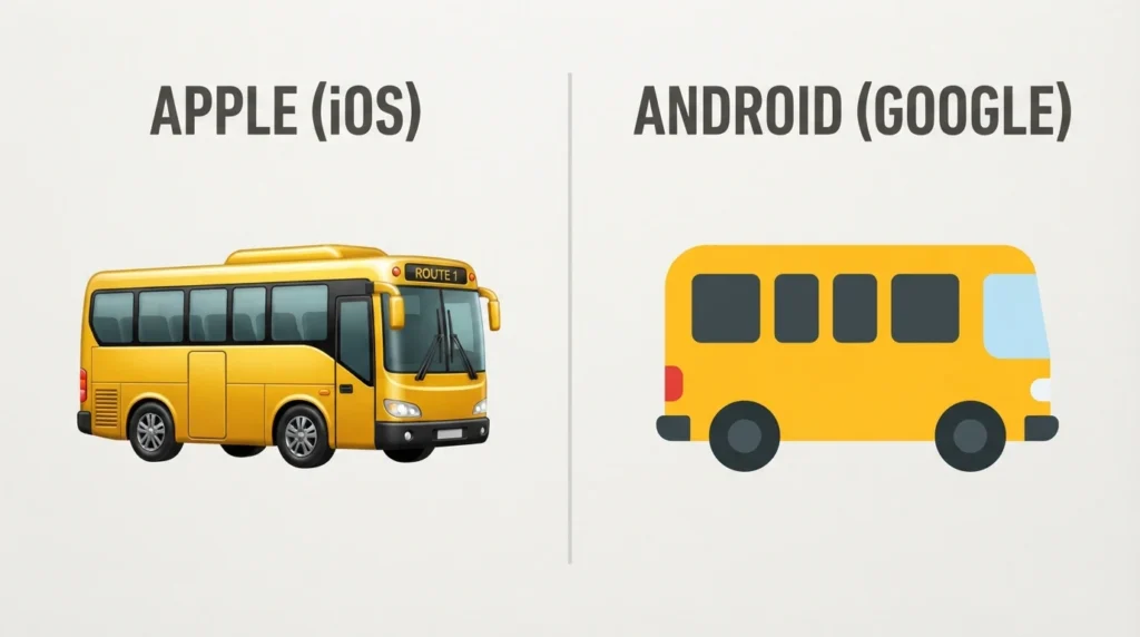 Why Does the Coach Emoji Look Different on iPhone and Android