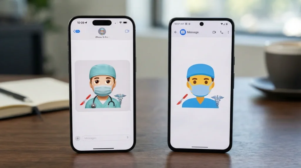 Why Does the Surgery Emoji Look Different on iPhone and Android