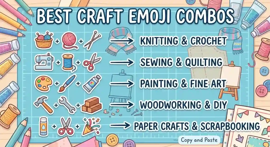 Best Craft Emoji Combos: Copy and Paste
