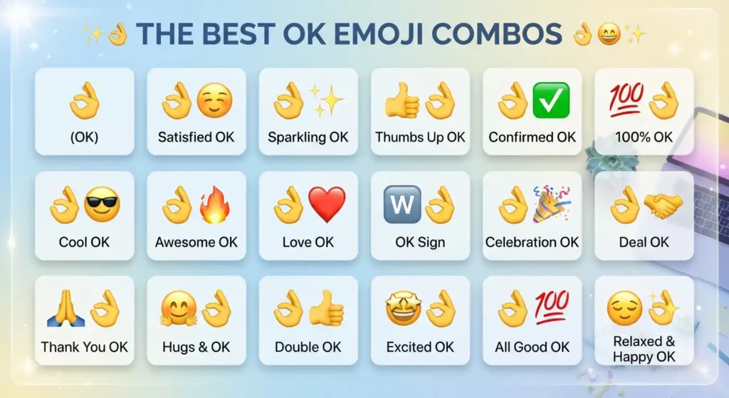 Best OK Emoji Combos: Copy and Paste