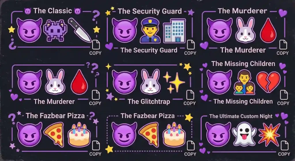 Best Purple Guy Emoji Combos: Copy and Paste
