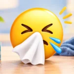 sneezing emoji meaning