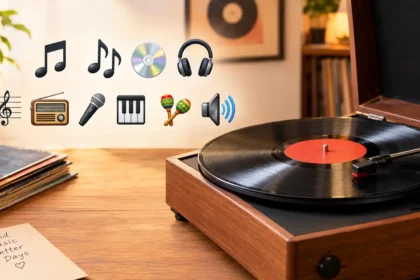 record player emoji