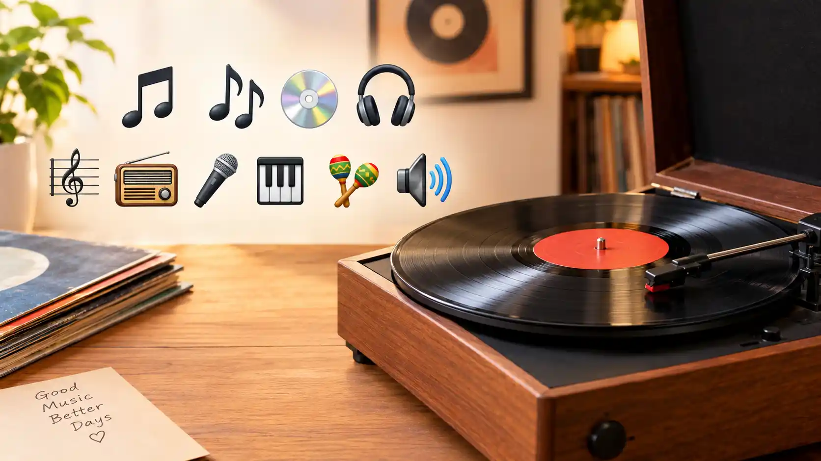 record player emoji