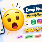 emoji mouth open