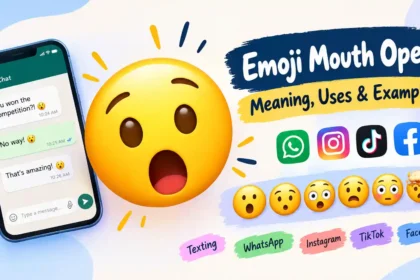emoji mouth open