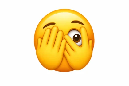 eyes covered emoji
