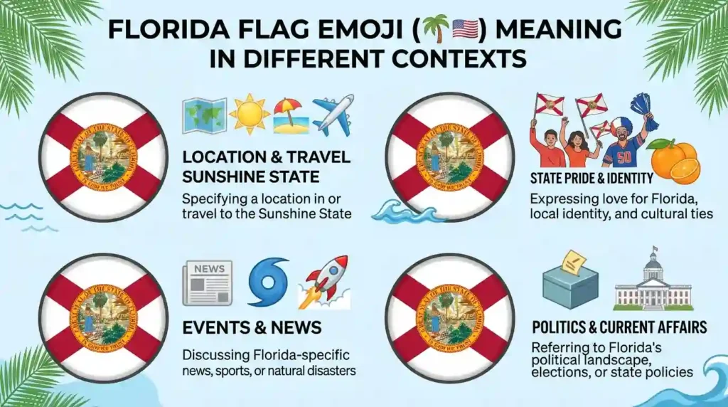 Florida Flag Emoji Meaning in Different Contexts
