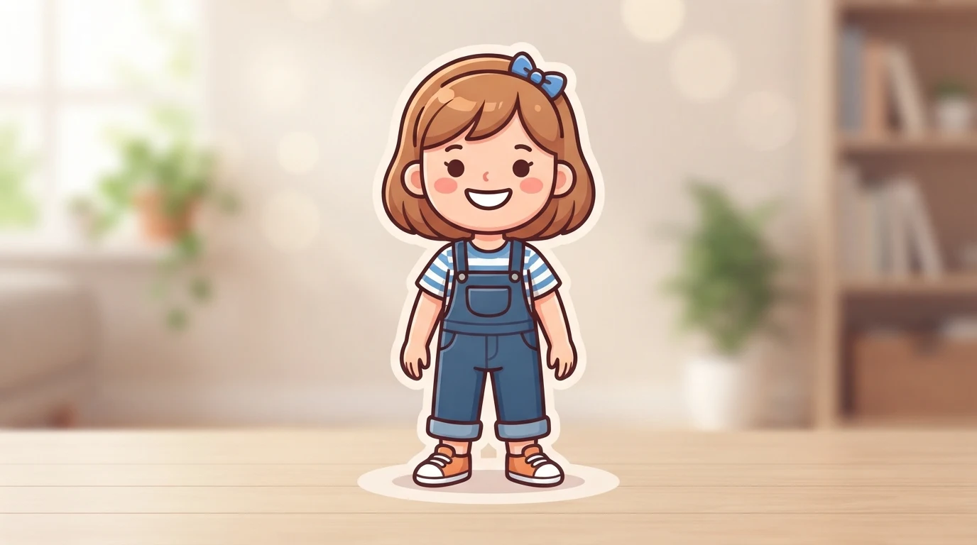 girl standing emoji