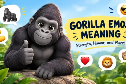 gorilla emoji meaning
