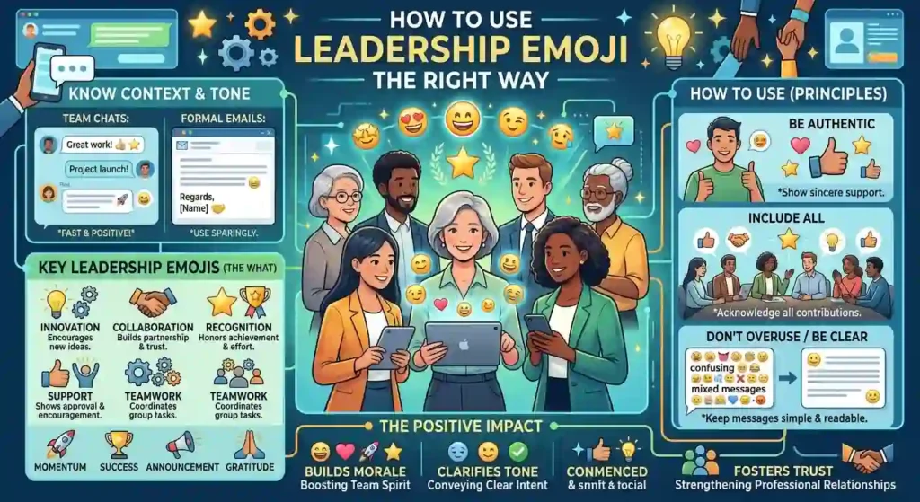 How to Use Leadership Emoji the Right Way
