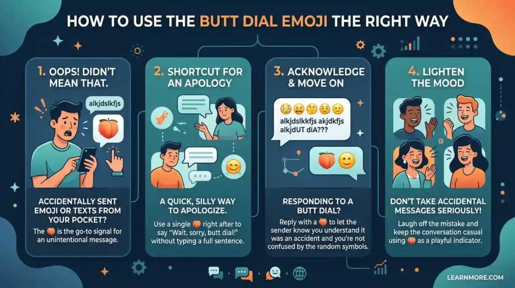 How to Use the Butt Dial Emoji the Right Way

