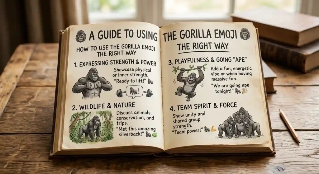 How to Use the Gorilla Emoji the Right Way