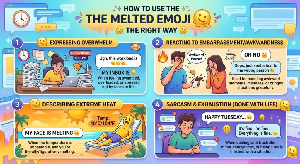 How to Use the Melted Emoji ๐ซ the Right Way