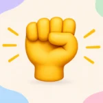 fist up emoji