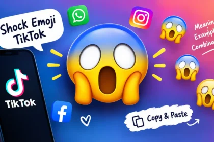 shock emoji tiktok