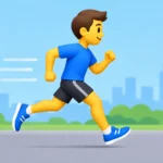 man running emoji