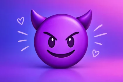 smiling demon emoji