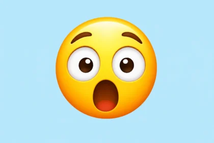 stunned emoji