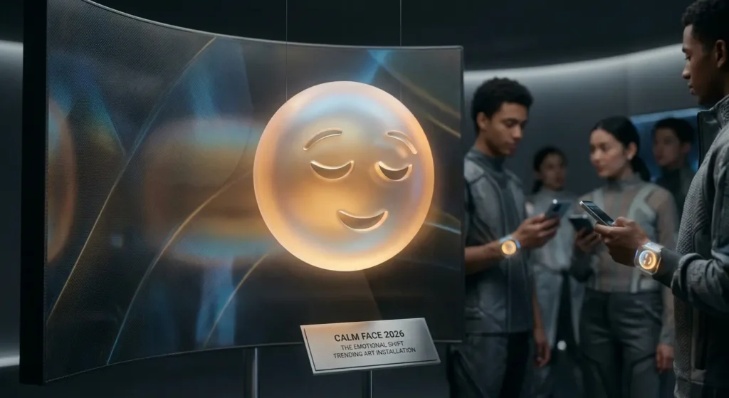 Trending Calm Face Emoji in 2026
