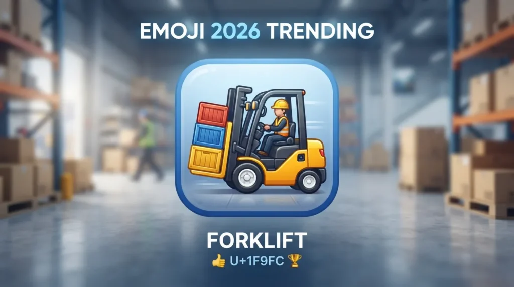  Trending Forklift Emoji in 2026