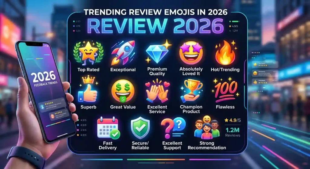 Trending Review Emojis in 2026