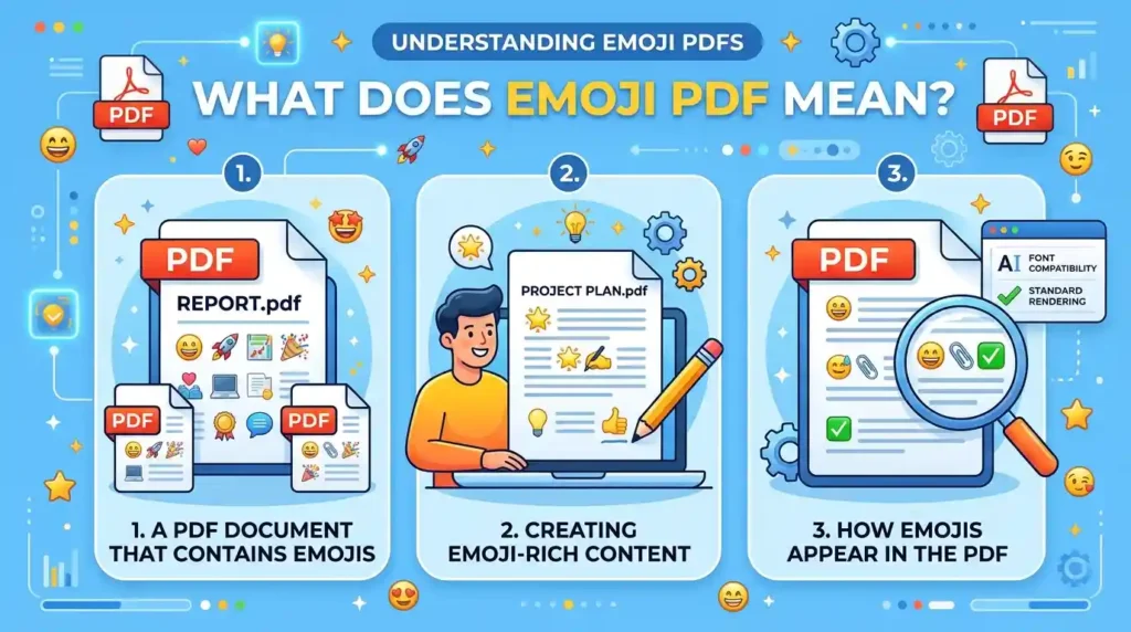 What Does Emoji PDF Mean