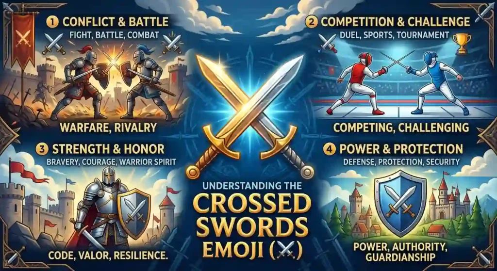  What Does the Crossed Swords Emoji Mean