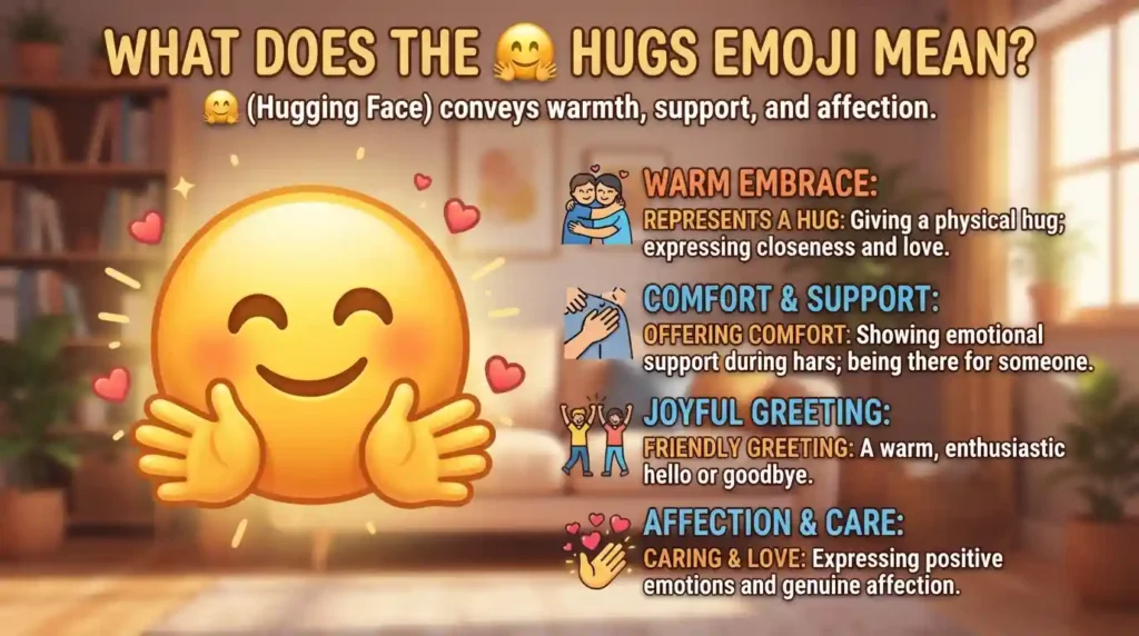 What Does the Emoji for Hugs Mean