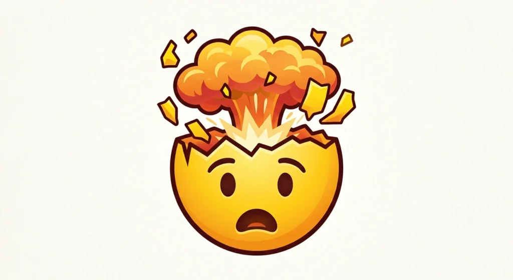 What Does the Head Explosion Emoji Mean