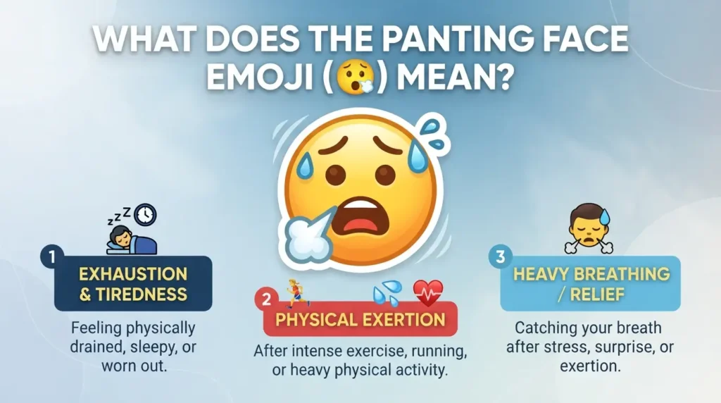 What Does the Panting Emoji Mean