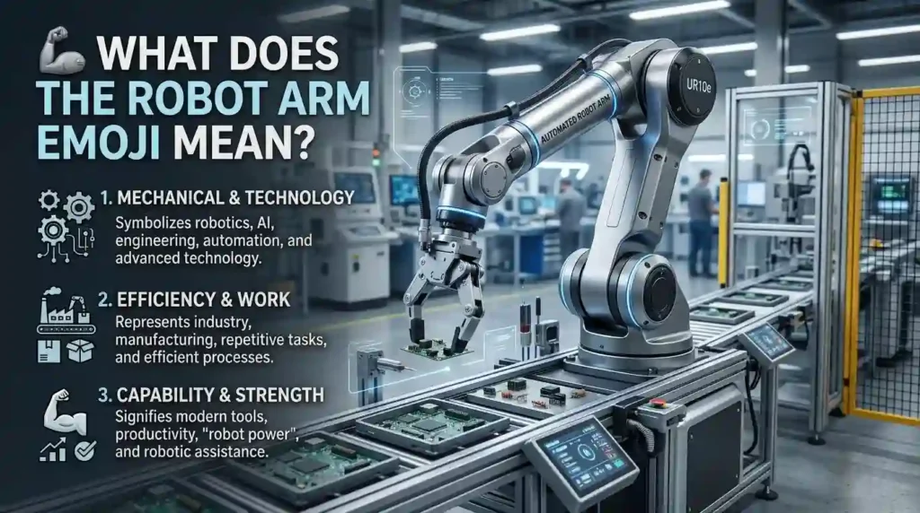  What Does the Robot Arm Emoji Mean