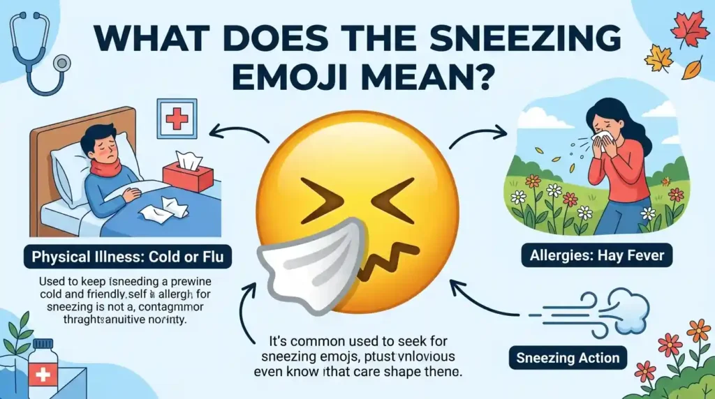 What Does the Sneezing Emoji Mean