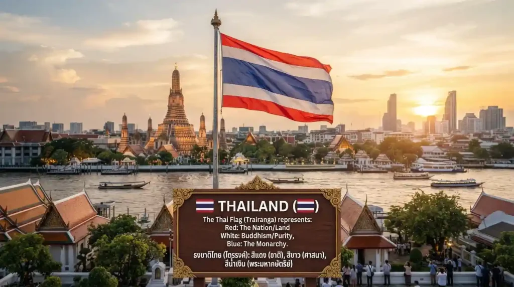 What Does the Thai Flag Emoji 🇹🇭 Mean