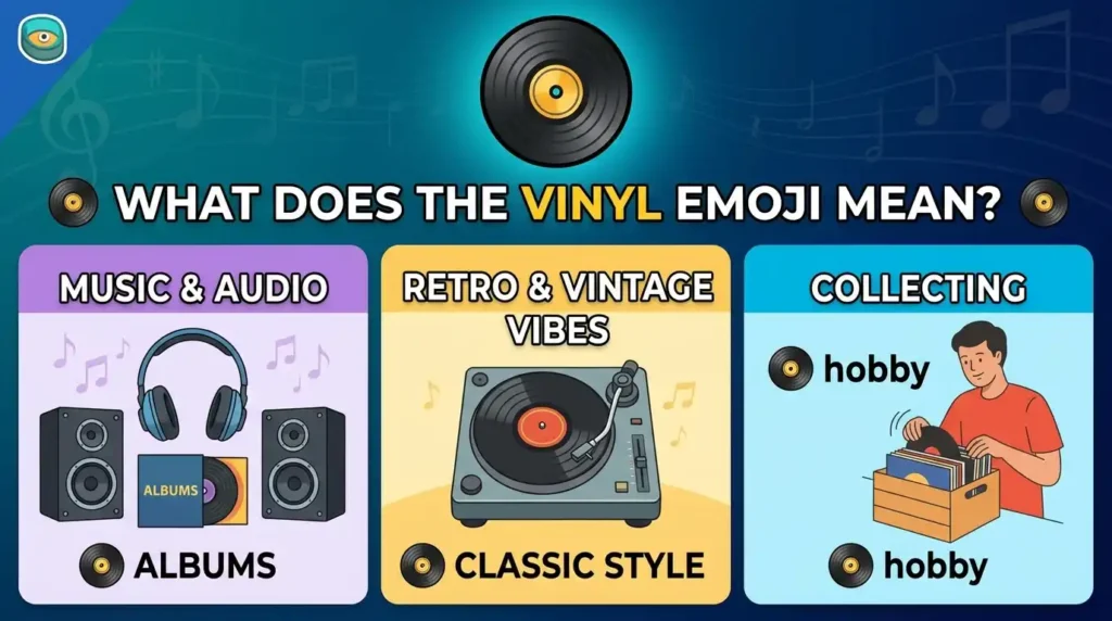 What Does the Vinyl Emoji Mean