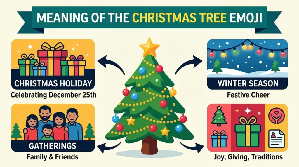What Does the Xmas Tree Emoji Mean