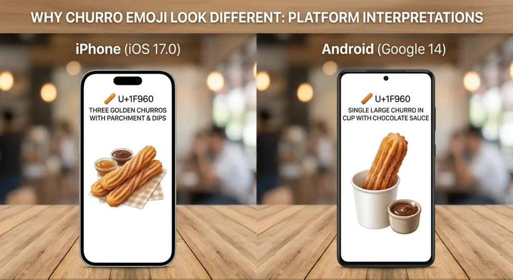 Why Do Churro Emoji Look Different on iPhone and Android