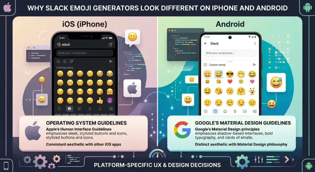 Why Do Slack Emoji Generators Look Different on iPhone and Android