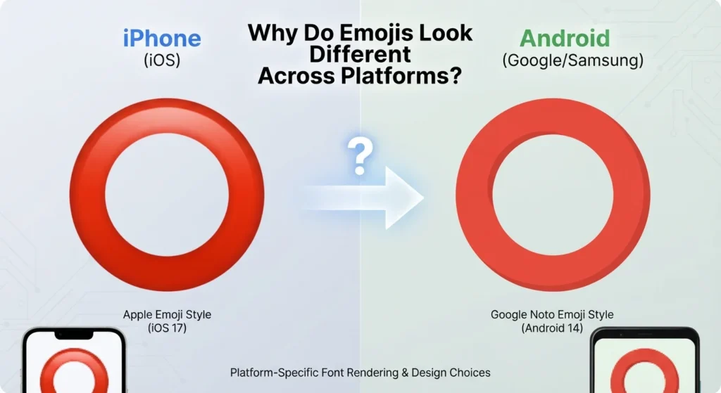 Why Does the Hollow Emoji Look Different on iPhone and Android